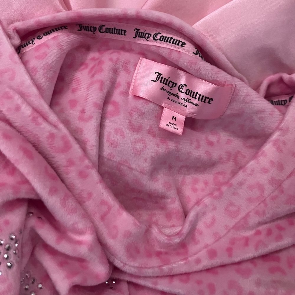 Pink Juicy Couture Pajama Set Gem